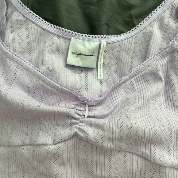 Urban Outfitters Pointelle Top - Picture 2 of 2